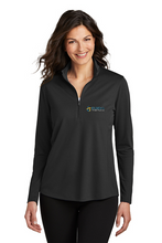 Load image into Gallery viewer, Port Authority® Ladies Dry Zone® UV Micro-Mesh 1/4-Zip LK112