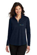 Load image into Gallery viewer, Port Authority® Ladies Dry Zone® UV Micro-Mesh 1/4-Zip LK112