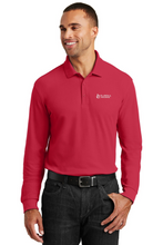 Load image into Gallery viewer, Port Authority® Long Sleeve Core Classic Pique Polo. K100LS