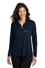 Load image into Gallery viewer, Port Authority® Ladies Dry Zone® UV Micro-Mesh 1/4-Zip LK112
