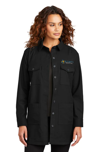 Mercer+Mettle™ Women's Long Sleeve Twill Overshirt MM2021