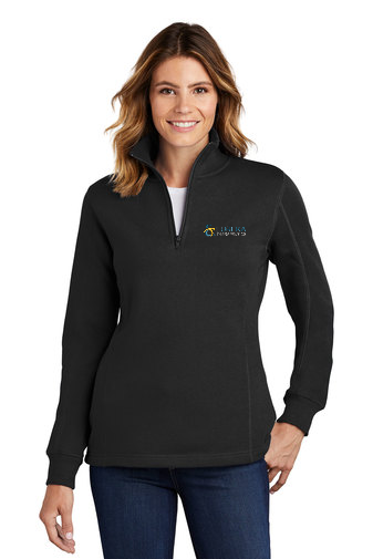 Sport-Tek® Ladies 1/4-Zip Sweatshirt-LST253